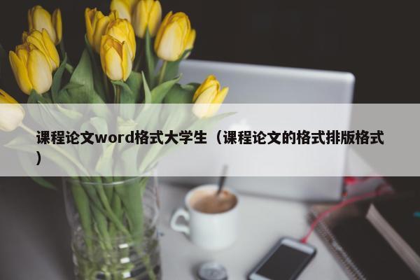 课程论文word格式大学生（课程论文的格式排版格式）