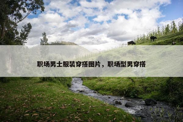 职场男士服装穿搭图片，职场型男穿搭