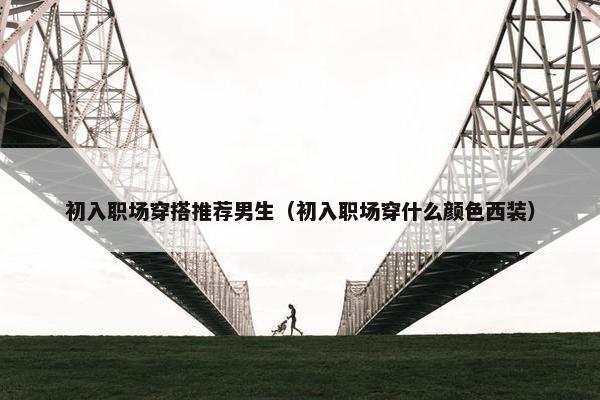 初入职场穿搭推荐男生（初入职场穿什么颜色西装）