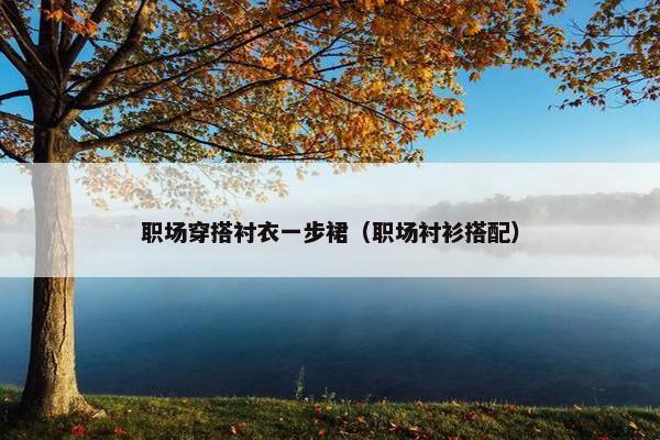 职场穿搭衬衣一步裙（职场衬衫搭配）