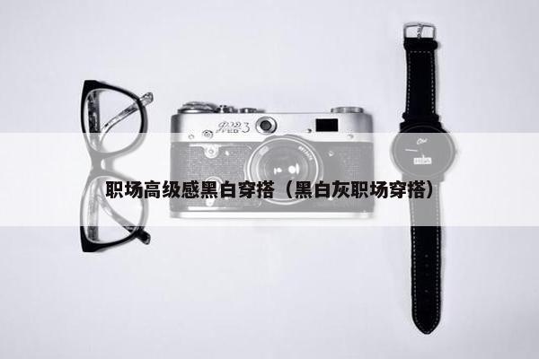 职场高级感黑白穿搭（黑白灰职场穿搭）